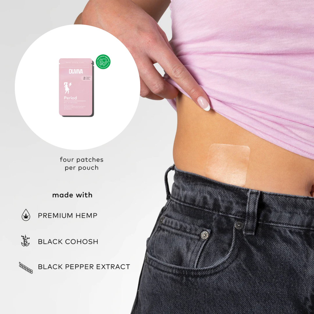 FlowEase™ Hemp-Infused Period Relief Patches